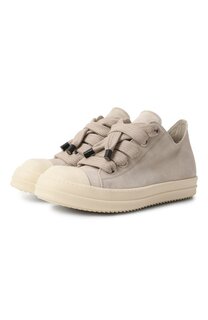 Замшевые кеды Luxor Jumbo Padded Low Rick Owens
