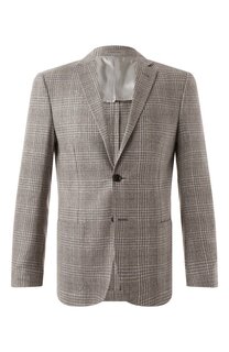 Пиджак из шелка и шерсти Corneliani
