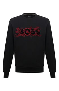 Хлопковый свитшот BOSS
