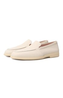 Кожаные лоферы Malibu Santoni