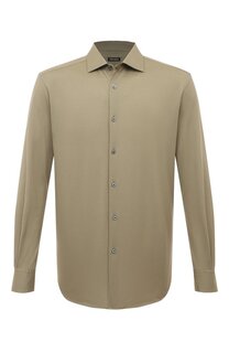 Хлопковая рубашка Zegna