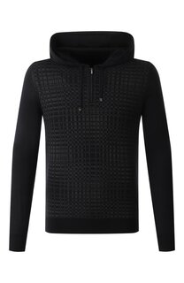 Худи из шерсти и шелка Zilli