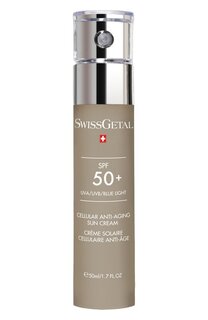 Солнцезащитный антивозрастной крем SPF 50 (50ml) Swissgetal