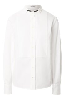 Хлопковая рубашка Brunello Cucinelli