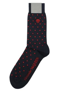 Хлопковые носки Alexander McQueen