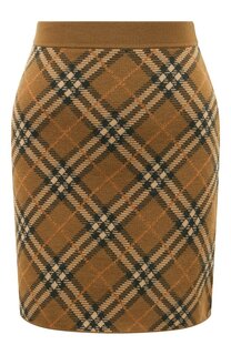 Шерстяная юбка Burberry