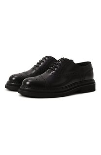 Кожаные оксфорды Dolce & Gabbana