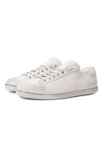 Кожаные кеды Bassa DGVIB3 Dolce & Gabbana