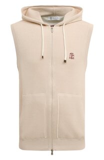 Хлопковый жилет Brunello Cucinelli