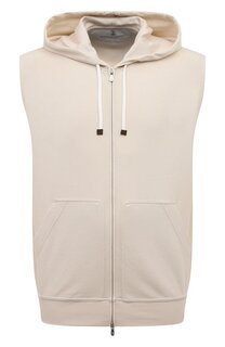 Хлопковый жилет Brunello Cucinelli