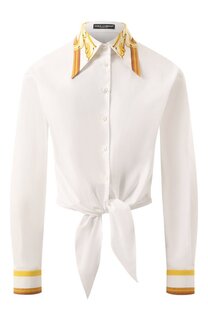 Хлопковая рубашка Dolce & Gabbana