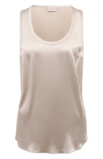 Шелковый топ Brunello Cucinelli