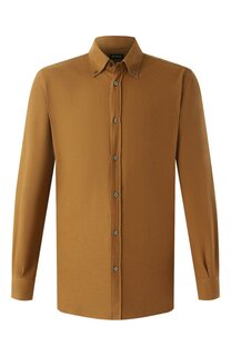 Хлопковая рубашка Zegna