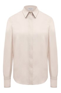 Хлопковая рубашка Brunello Cucinelli