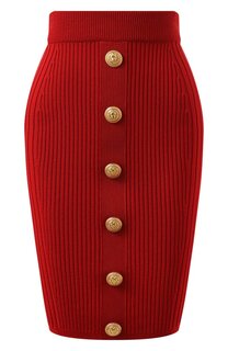 Юбка из вискозы Balmain