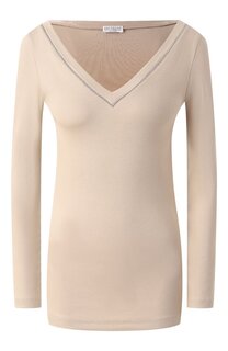 Хлопковый пуловер Brunello Cucinelli