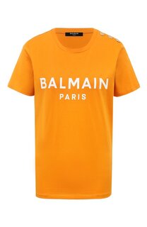 Хлопковая футболка Balmain