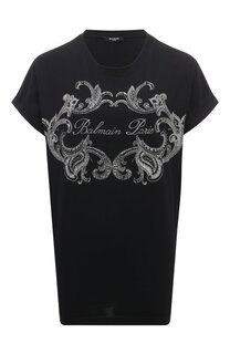 Хлопковая футболка Balmain