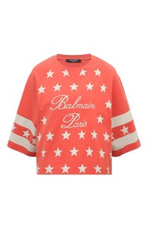 Хлопковая футболка Balmain