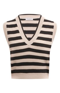 Хлопковый жилет Brunello Cucinelli