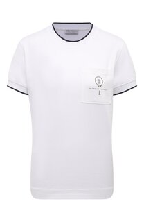 Хлопковая футболка Brunello Cucinelli