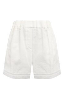 Хлопковые шорты Brunello Cucinelli
