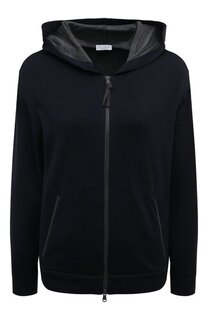 Толстовка из хлопка и шелка Brunello Cucinelli