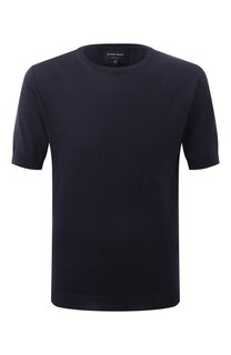 Джемпер из шелка и хлопка Giorgio Armani