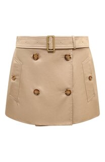 Хлопковая юбка Burberry