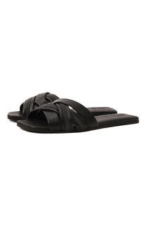 Кожаные шлепанцы Brunello Cucinelli