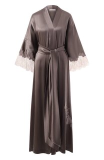 Шелковый халат Carine Gilson