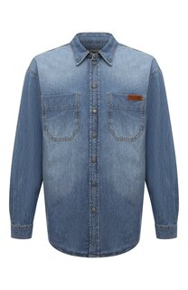 Джинсовая рубашка Moschino