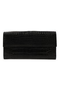 Кошелек из кожи крокодила Giorgio Armani