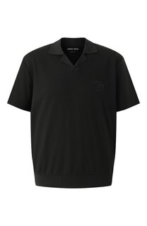 Поло из хлопка и кашемира Giorgio Armani