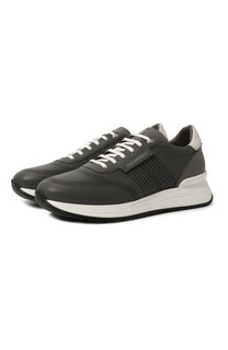 Кожаные кроссовки Stefano Ricci