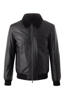 Кожаный бомбер MUST