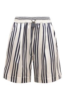 Атласные шорты Kiton