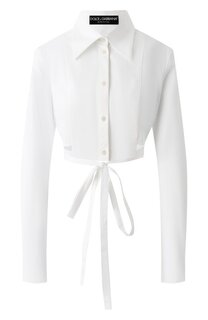 Хлопковая рубашка Dolce & Gabbana