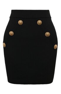 Юбка из вискозы Balmain
