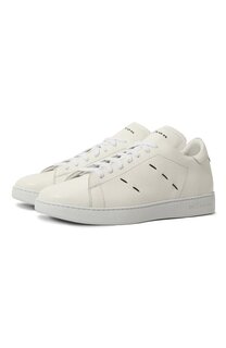 Кожаные кеды Kiton