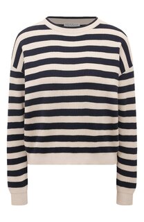 Хлопковый пуловер Brunello Cucinelli