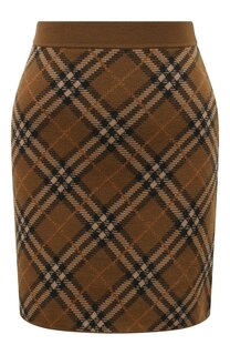 Шерстяная юбка Burberry