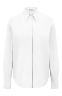 Хлопковая рубашка Brunello Cucinelli