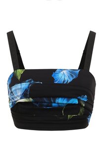 Шелковый топ Dolce & Gabbana