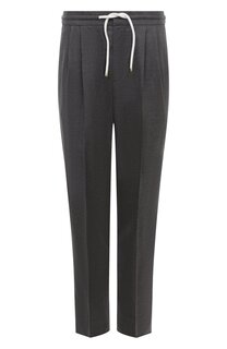 Шерстяные брюки Brunello Cucinelli