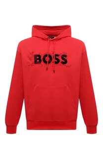 Хлопковое худи BOSS