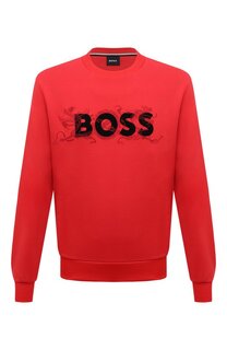 Хлопковый свитшот BOSS