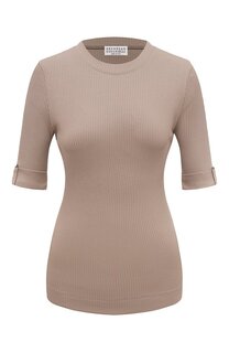 Хлопковый пуловер Brunello Cucinelli