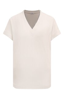 Хлопковая футболка Brunello Cucinelli
