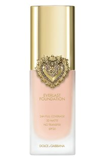 Стойкий матовый тональный крем Everlast Foundation SPF20 PA+++, оттенок 03W Light (27ml) Dolce & Gabbana